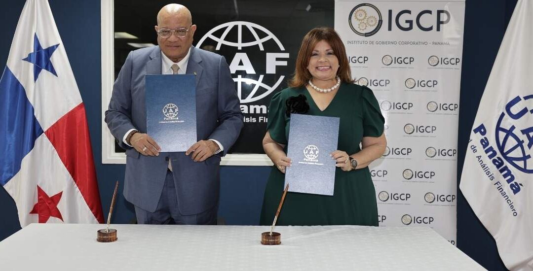 UAF FIRMA CONVENIO DE COOPERACIÓN CON IGCP